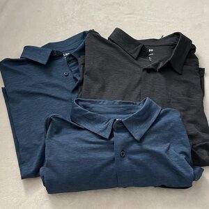 01.ALGO Performance Long Sleeve Button Down Bundle